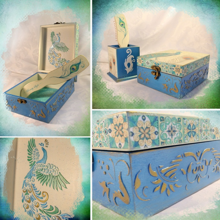 Boxes set "Peacock Beauty" picture no. 2