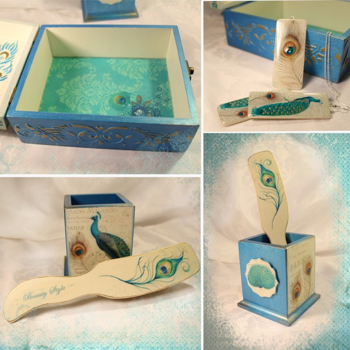 Boxes set "Peacock Beauty" picture no. 3