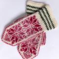 Woolen gloves - Gloves & mittens - knitwork