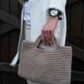 Crocheted handbag - Handbags & wallets - knitwork