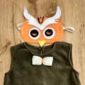 Owl, bird carnival costume for a girl - Other clothing - sewing