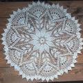 Crochet Doily Ø 50 cm - Tablecloths & napkins - needlework