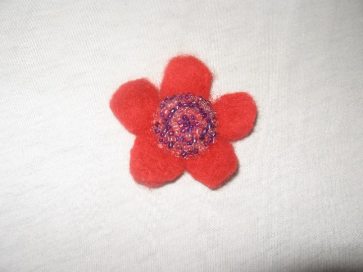 Flower - brooch