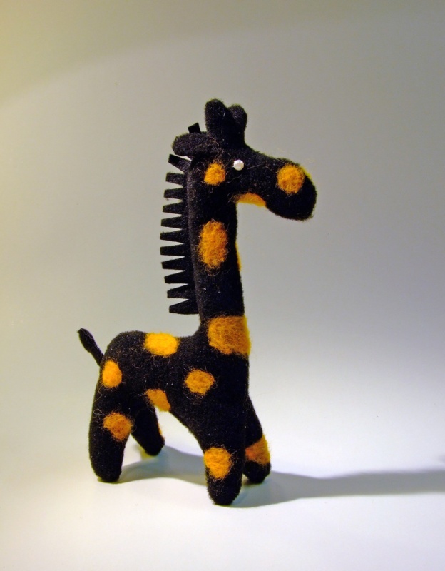 Black giraffe