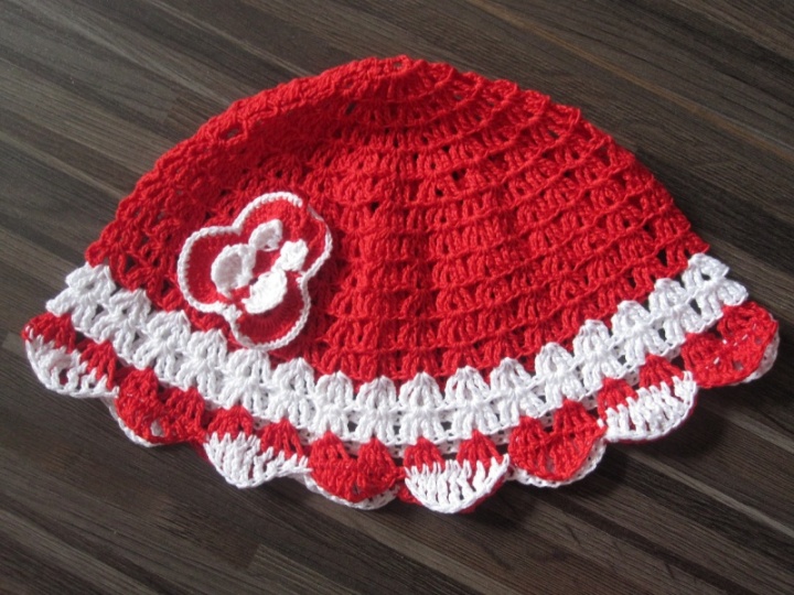 Crocheted cap