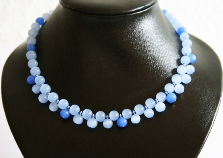 Necklace " The Blueberry "