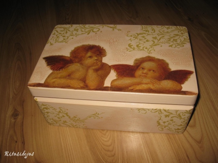 Baptism box angel