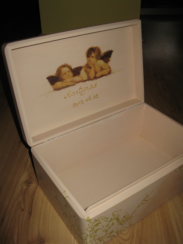 Baptism box angel picture no. 2