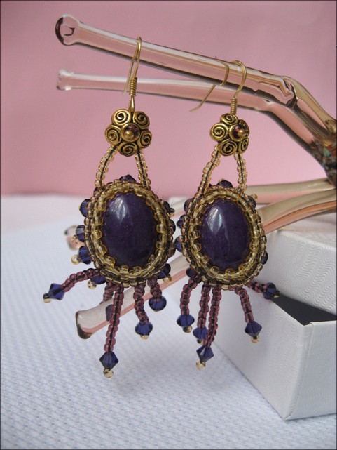 Earrings " Capriccio "