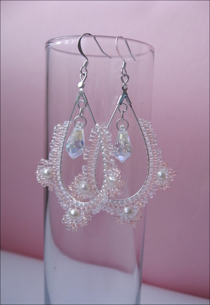 Earrings " Elegance "