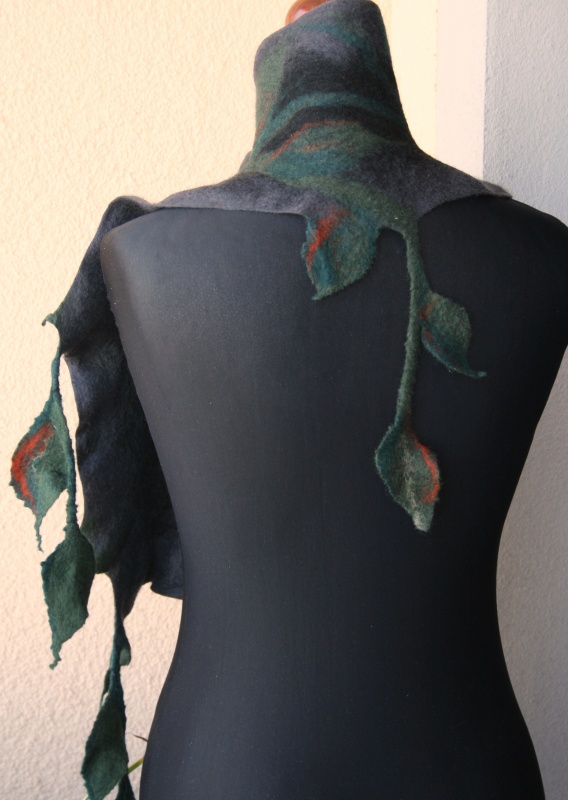 Scarf " Forest Spirits " picture no. 2