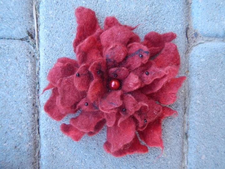 Flower " Dark red " picture no. 2