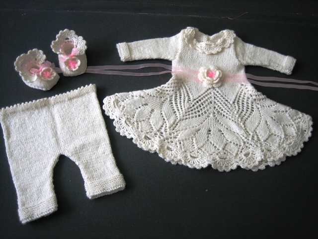 Winter Christening Set