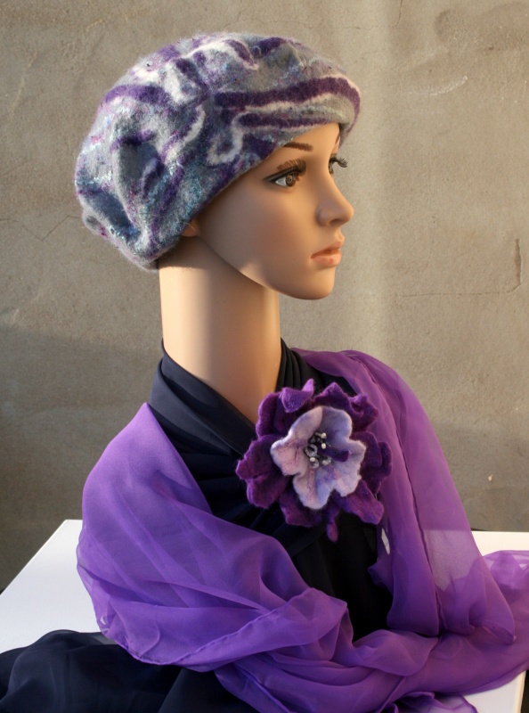 Beret " Viola " picture no. 2