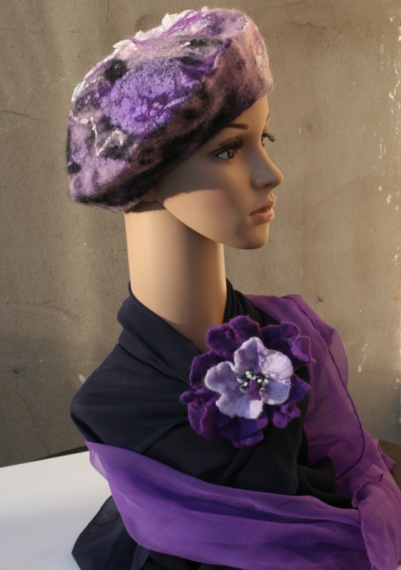 Beret " petals "