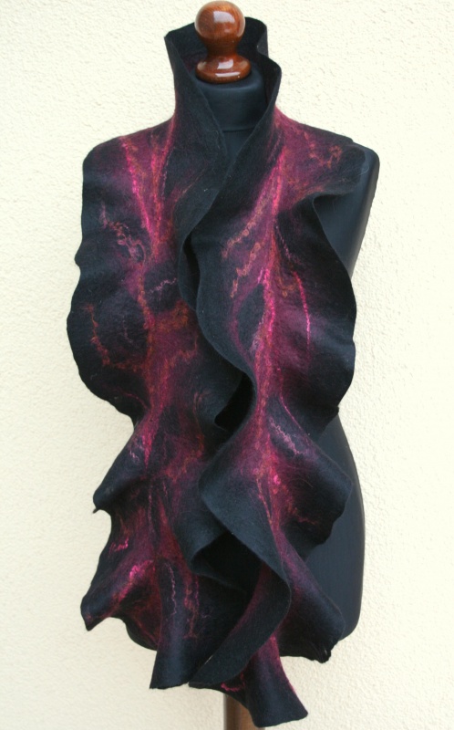 Scarves " Burgundian " picture no. 2