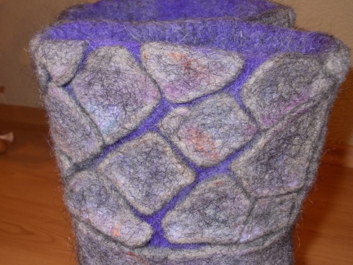 Felted boots