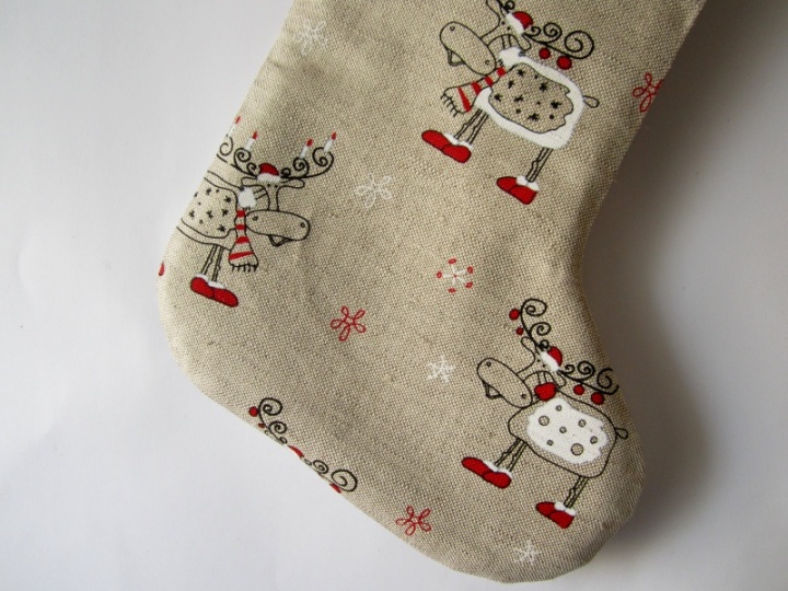 Christmas socks with moose picture no. 3