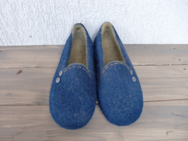 Denim slippers picture no. 2