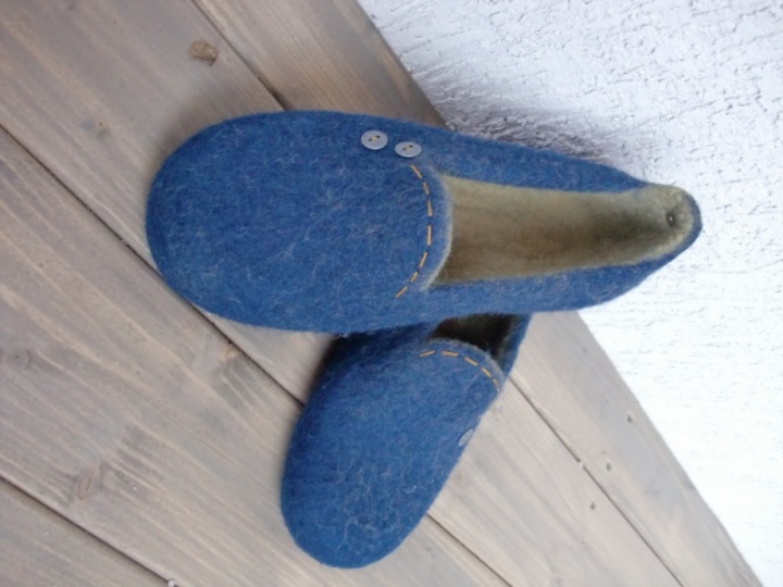 Denim slippers picture no. 3