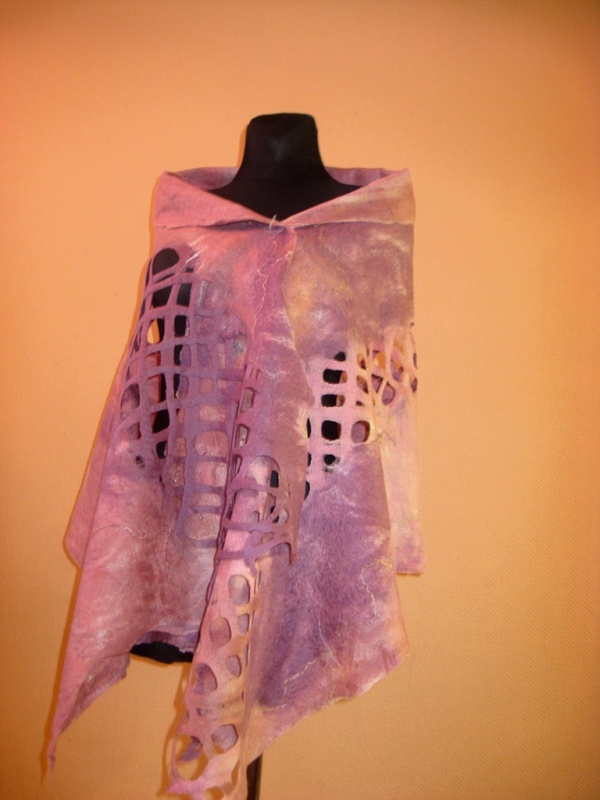 Lilac scarf