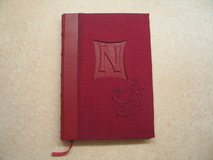 Notebook with your name, initials