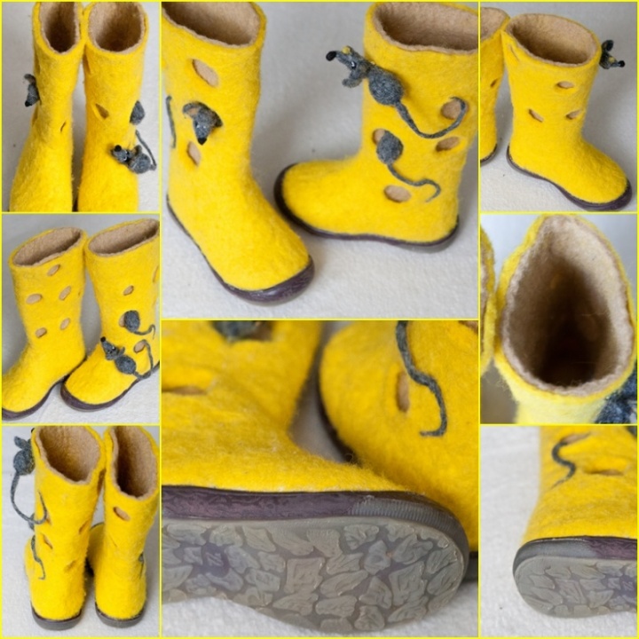 felted boots picture no. 2