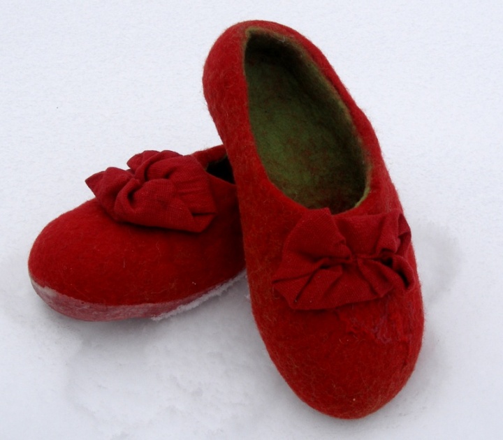 Little red slippers