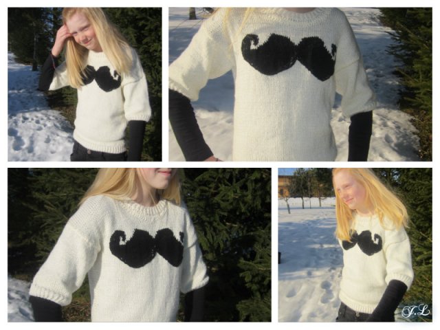 sweater " whiskers "