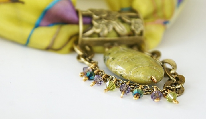 Necklaces " Royal Green " picture no. 2