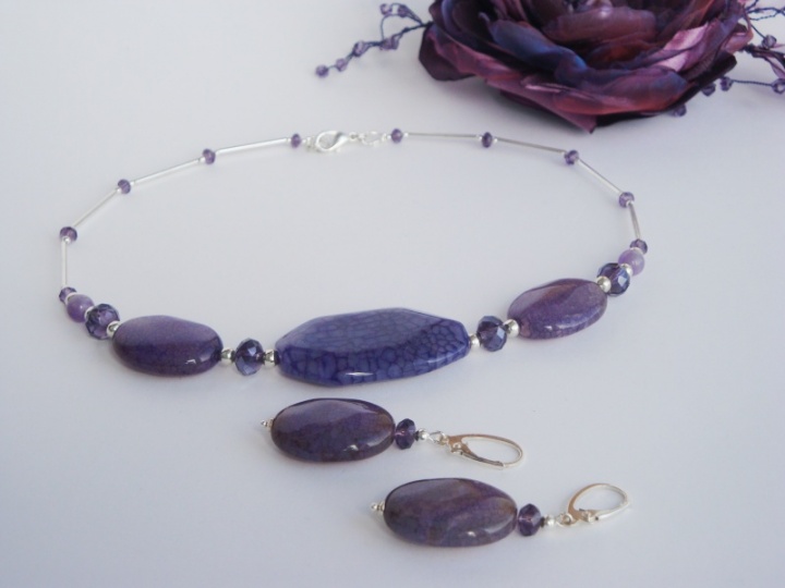 Purple AGATE set