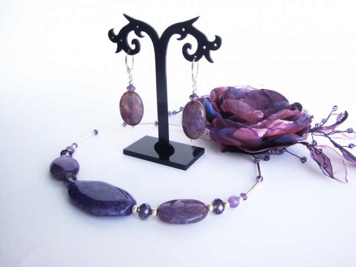 Purple AGATE set picture no. 2