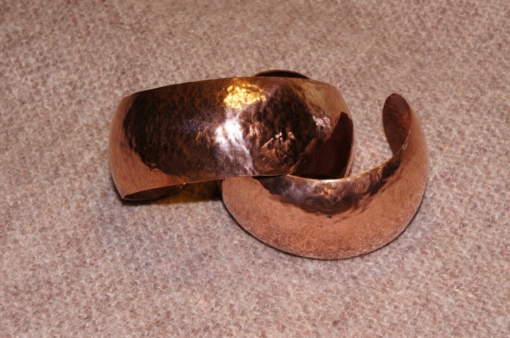 Copper bracelets (hood)