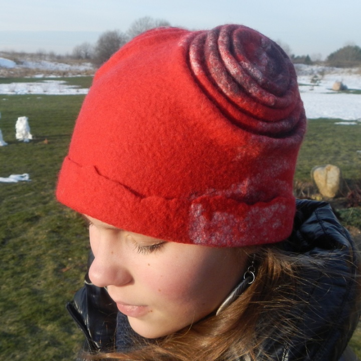 Cap " Red Teddy "