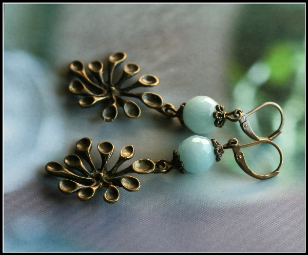 Amazonite earrings