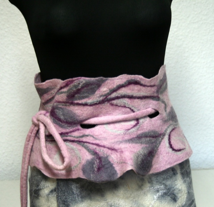 Belt " Gray Pink " picture no. 2