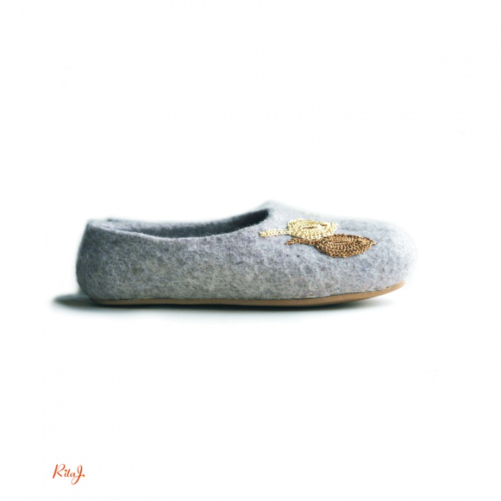 Felt slippers / shoes Oats picture no. 2