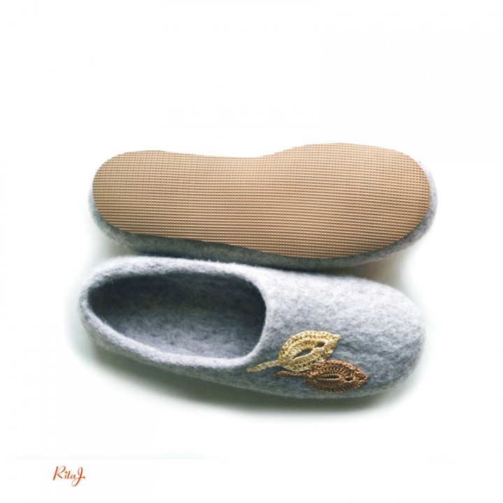 Felt slippers / shoes Oats picture no. 3