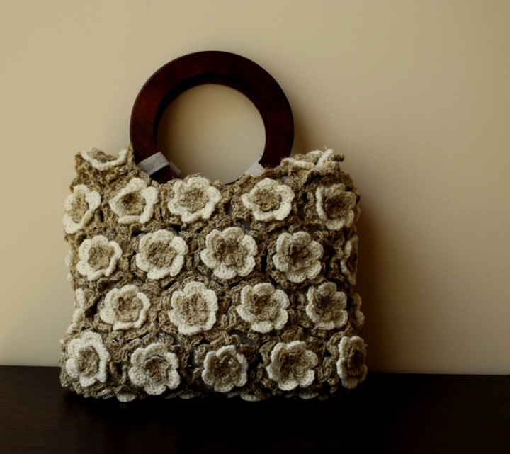 Linen handbag