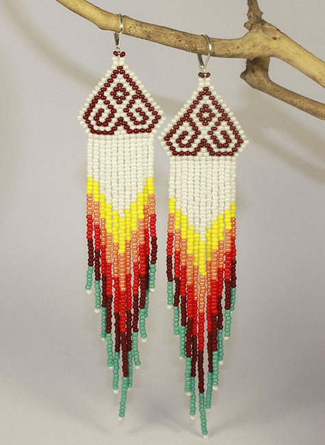 Indian style earrings from Seed