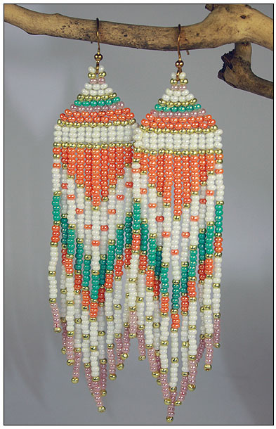 Indian style earrings from Seed