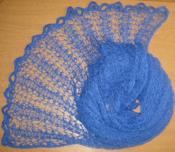 Scarf ''Cornflower"