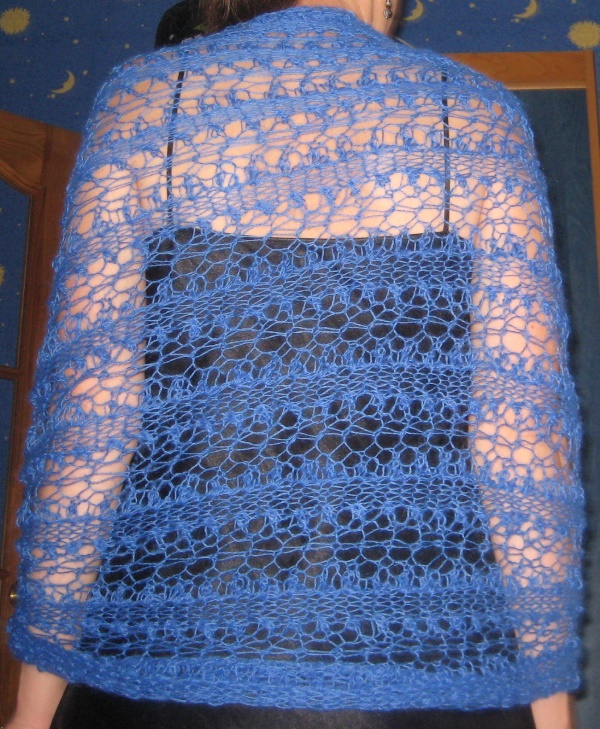 Scarf ''Cornflower" picture no. 3