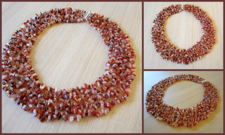 Carnelian necklace