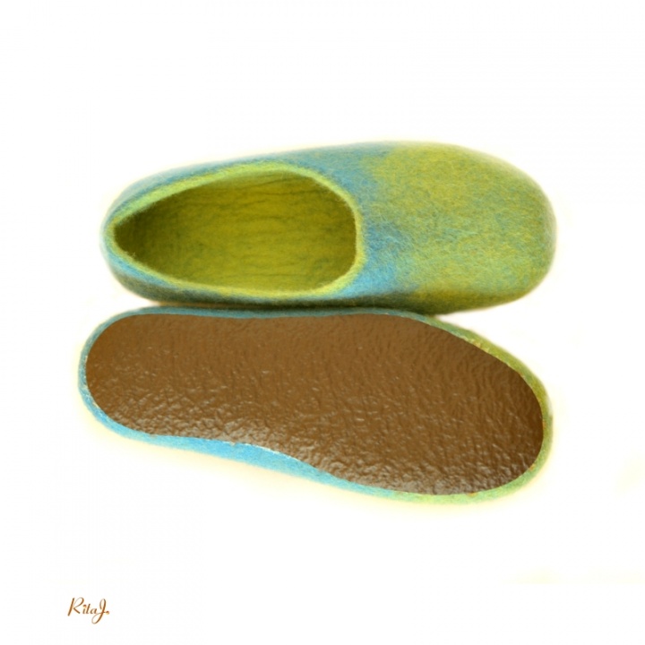 Felt slippers / felted slippers Globe picture no. 3