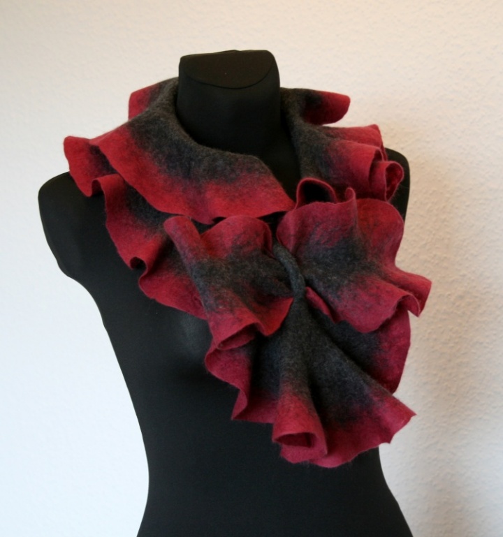 Scarf " Romance "