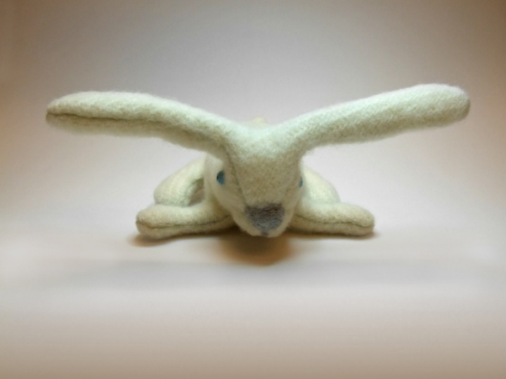 From natural wool sewed Bunny picture no. 3