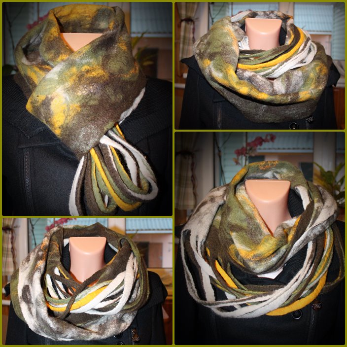 Scarf-hood " Fall & quot ;. picture no. 2