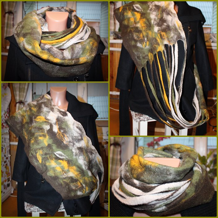 Scarf-hood " Fall & quot ;. picture no. 3