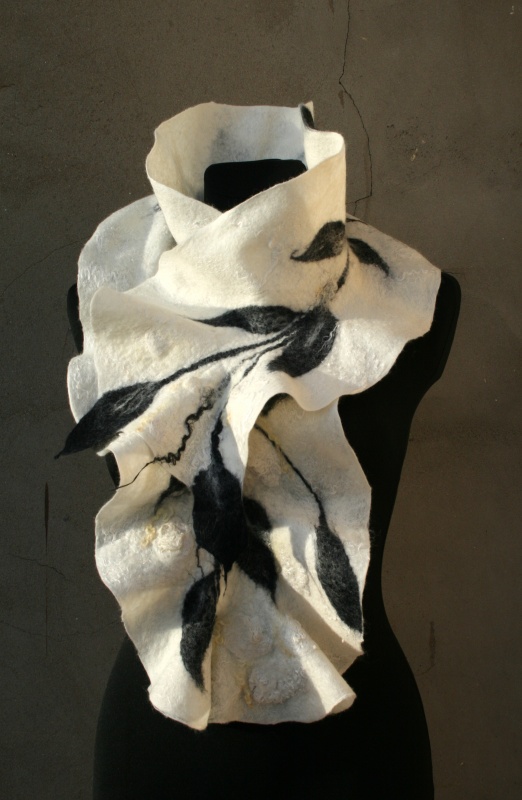 Scarf " Winter Patterns "